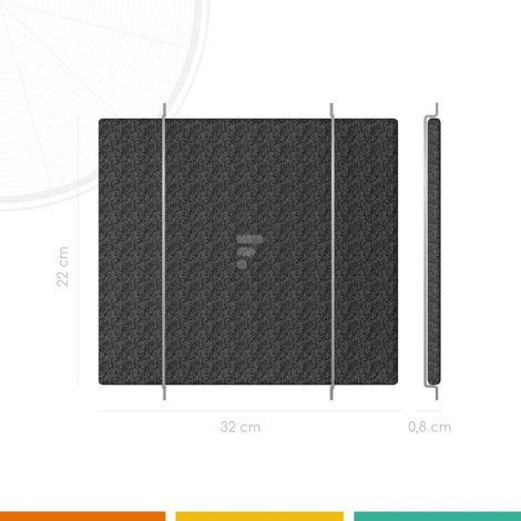 FC73 - Filtre à Charbon Actif Pour Hotte De Dietrich – Image 2