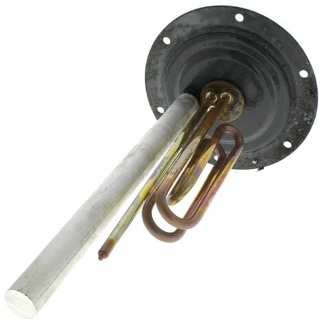 Embase Resistance 6 Trous 2200w 97863565 Pour Chauffe-eau De Dietrich – Image 2