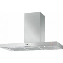 Hotte Décorative Murale 90cm 60db 394m3/h Inox - Dhb7931x - De Dietrich - Blanc