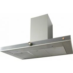 Hotte Décorative Murale 90cm 60db 394m3/h Inox/verre - Dhb7952g - De Dietrich - Inox