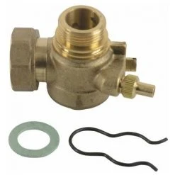 Robinet Retour Chauffage 3/4 + Joint - DE DIETRICH : S100520