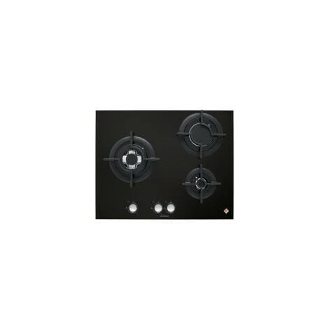 Plaque Gaz DE DIETRICH 7550W 65cm, 1046161 - Noir
