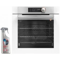 DE DIETRICH Four Pyrolyse Encastrable Blanc 73L Multifonction Porte Froide 9 Modes De Cuisson - Blanc