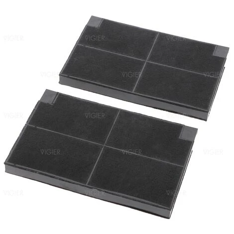 Lot De 2 Filtres A Charbon Hotte DE DIETRICH AH4061E1 92X3413 De Dietrich – Image 2