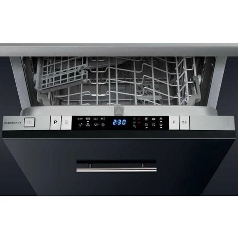 Lave-vaisselle 45cm 10 Couverts 44db Tout Intégrable - Dv01044j - De Dietrich - Noir – Image 3