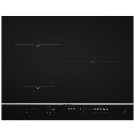 Table De Cuisson à Induction 65cm 3 Feux 7400kw Noir - Dpi7570xt - De Dietrich - Noir