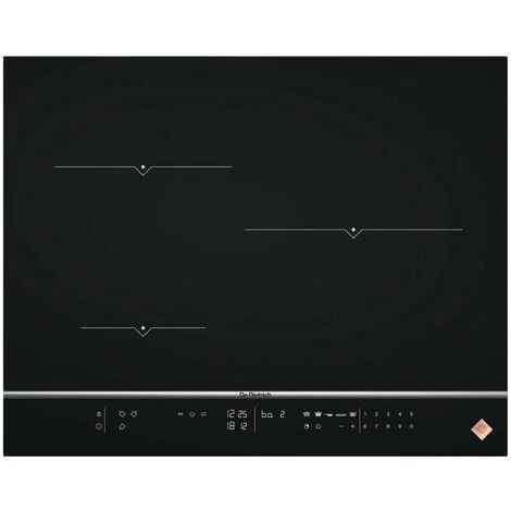 Table De Cuisson à Induction 65cm 3 Feux 7400w Noir - Dpi7572x - De Dietrich - Noir