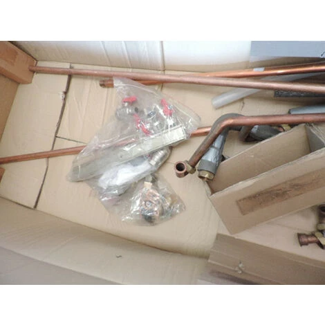 Kit Tubulures Avec Rail + Vannes à Boisseau + Conduite De Gaz + Tuyauterie Depart/retour DUC 750 DE DIETRICH 100008096 – Image 5