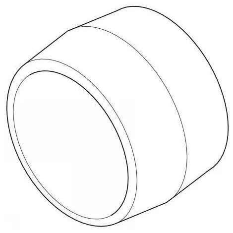 Nipple GT300 Réf. 81160571 DE DIETRICH, Nipple – Image 2