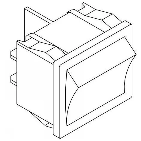 Interrupteur Bipolaire Réf. 95325090 DE DIETRICH, Interrupteur – Image 2